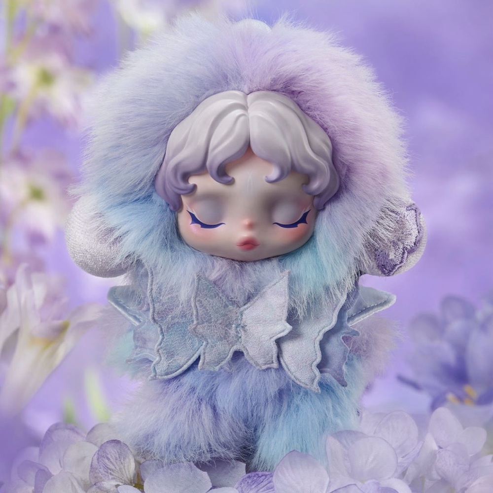 POP MART θSKULLPANDA L'impressionnisme Series Plush Doll LIGHTNING